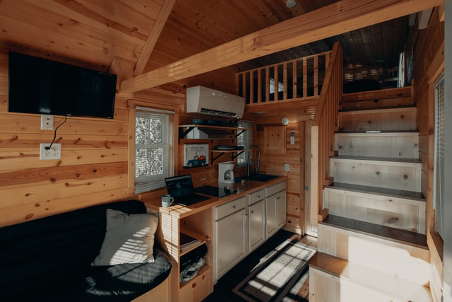 Interior tiny home