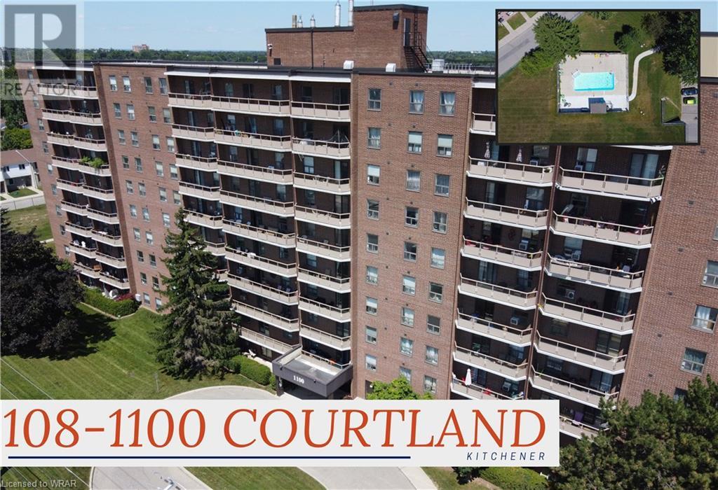 1100 Courtland Avenue E Unit# 108, Kitchener, Ontario  N2C 2H9 - Photo 1 - 40630182