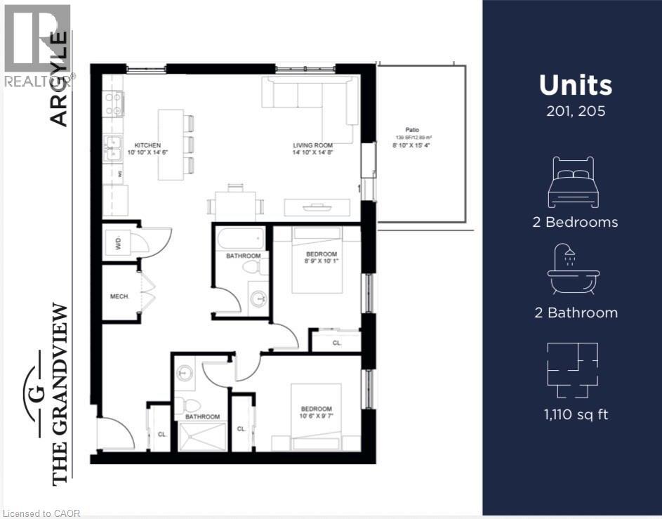 80 Caithness Street W Unit# 205, Caledonia, Ontario  N3W 1B2 - Photo 2 - 40818514