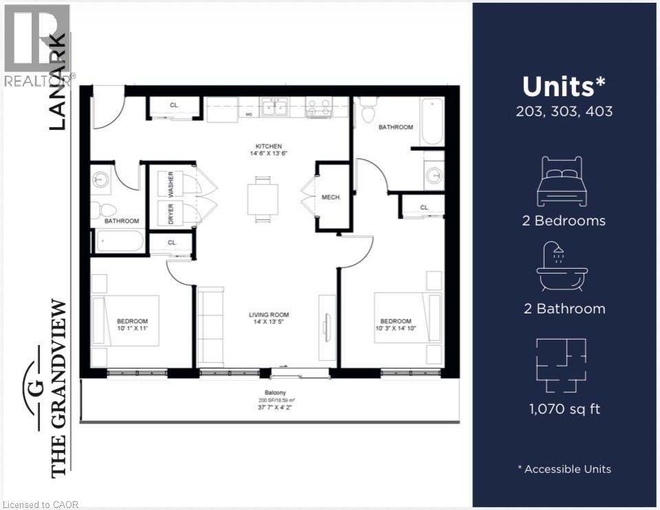 80 Caithness Street W Unit# 403, Caledonia, Ontario  N3W 1B2 - Photo 3 - 40818496