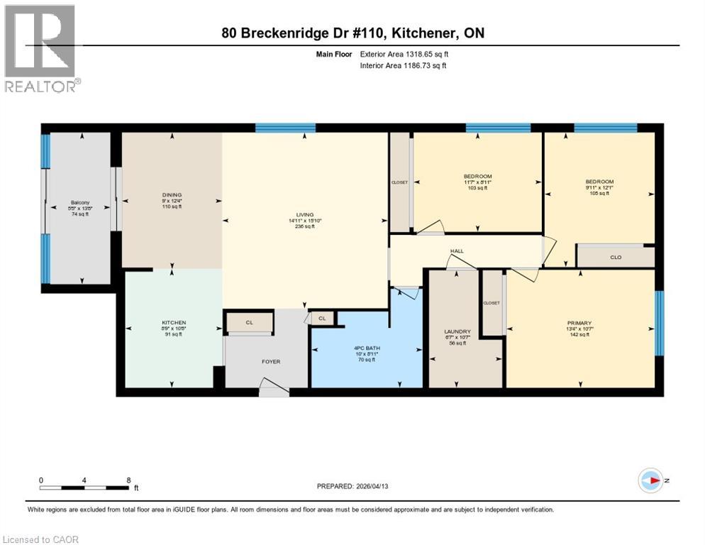 80 Breckenridge Drive Unit# 110, Kitchener, Ontario  N2B 2N9 - Photo 12 - 40820759
