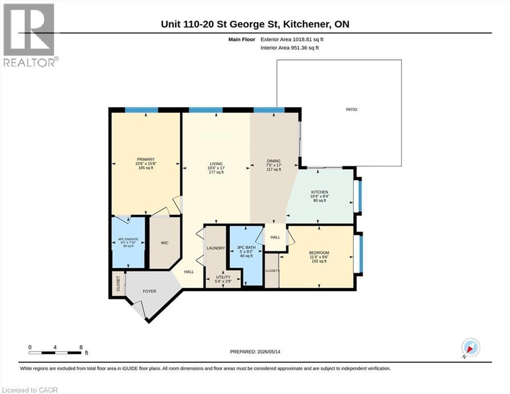 20 St George Street Unit# 110, Kitchener, Ontario  N2G 2S7 - Photo 22 - 40829786
