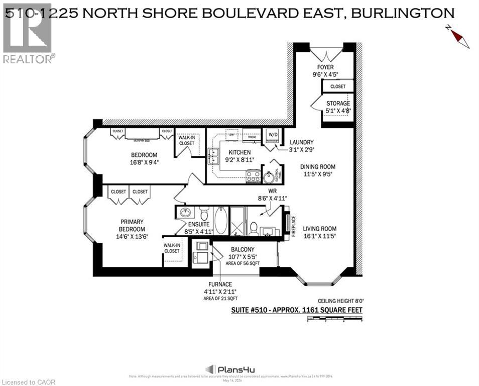 1225 North Shore Boulevard E Unit# 510, Burlington, Ontario  L7S 1Z6 - Photo 49 - 40825661