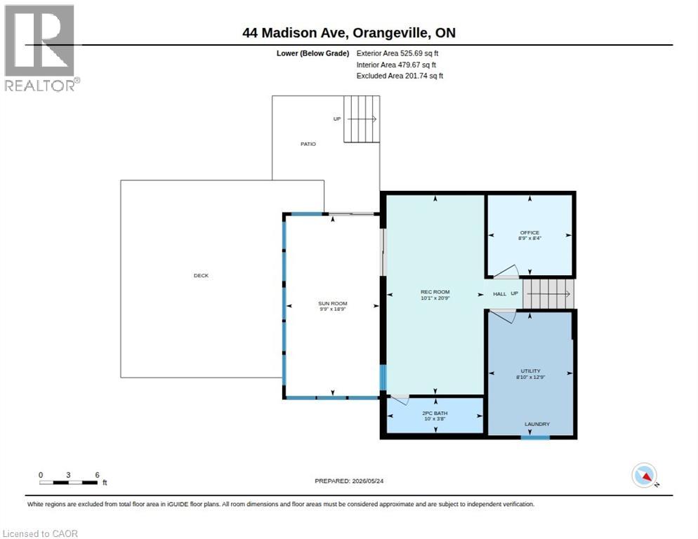 44 Madison Avenue, Orangeville, Ontario  L9W 1S3 - Photo 39 - 40833891