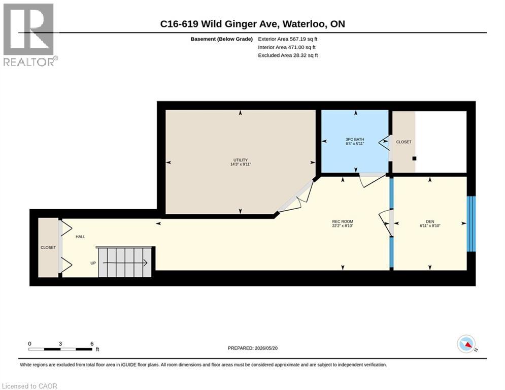 619 Wild Ginger Avenue Unit# C15 & #c16, Waterloo, Ontario  N2V 2X1 - Photo 49 - 40833380
