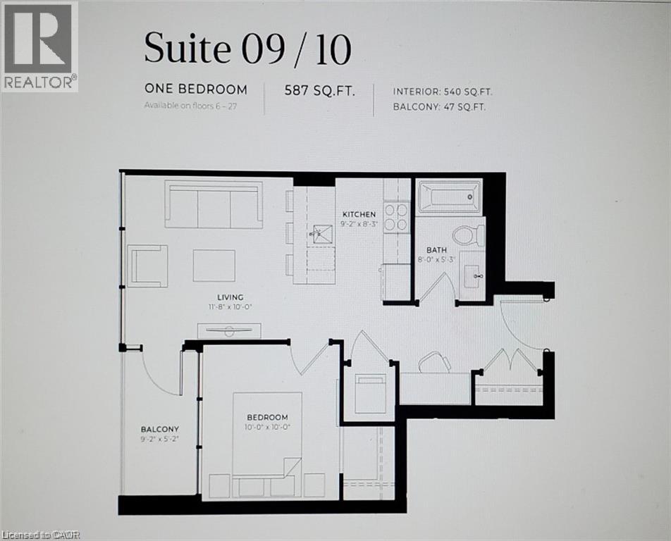 108 Garment Street Unit# 1409, Kitchener, Ontario  N2G 0C3 - Photo 15 - 40835163