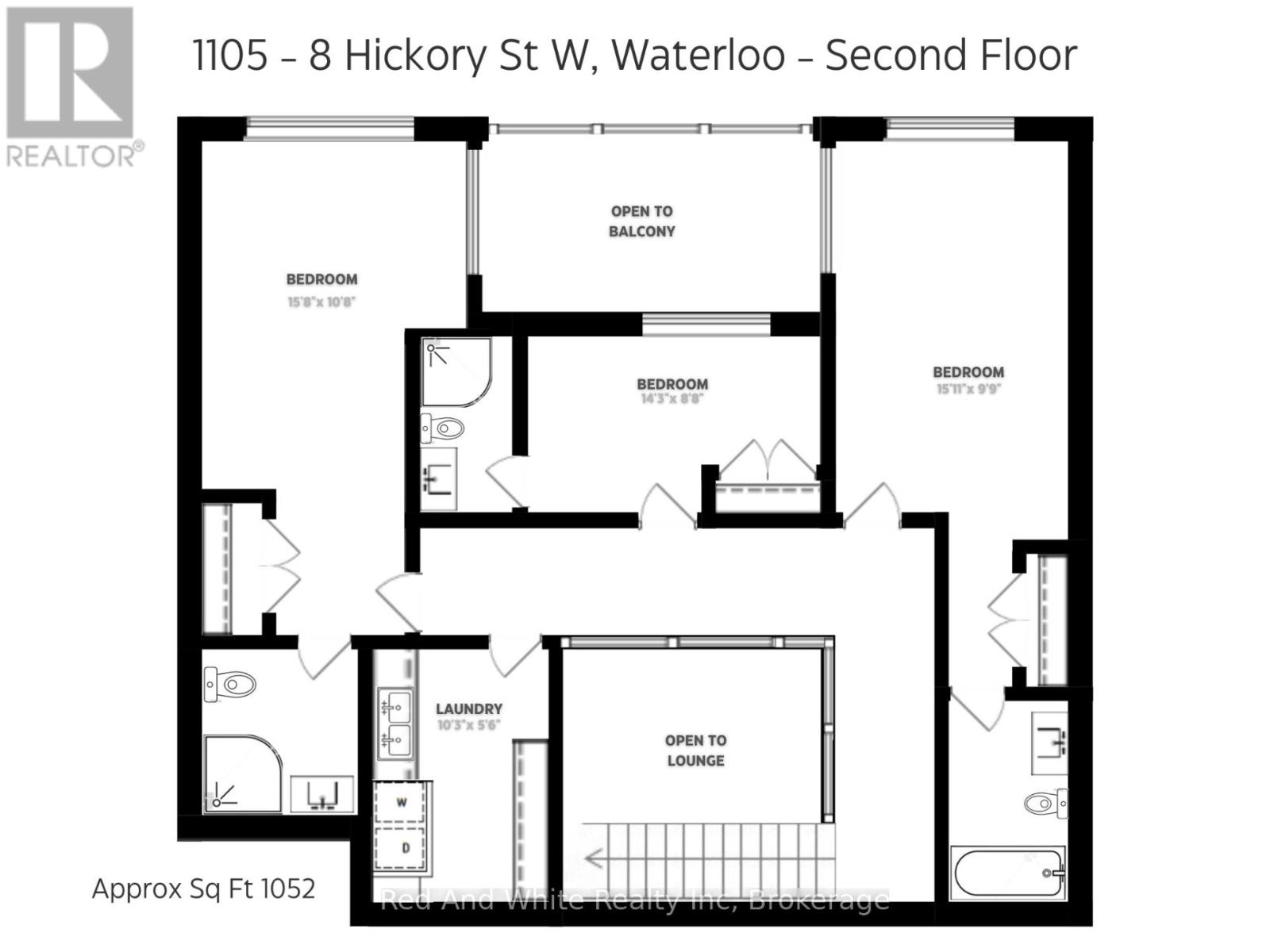 1105 - 8 Hickory Street W, Waterloo, Ontario  N2L 3H6 - Photo 21 - X13245830